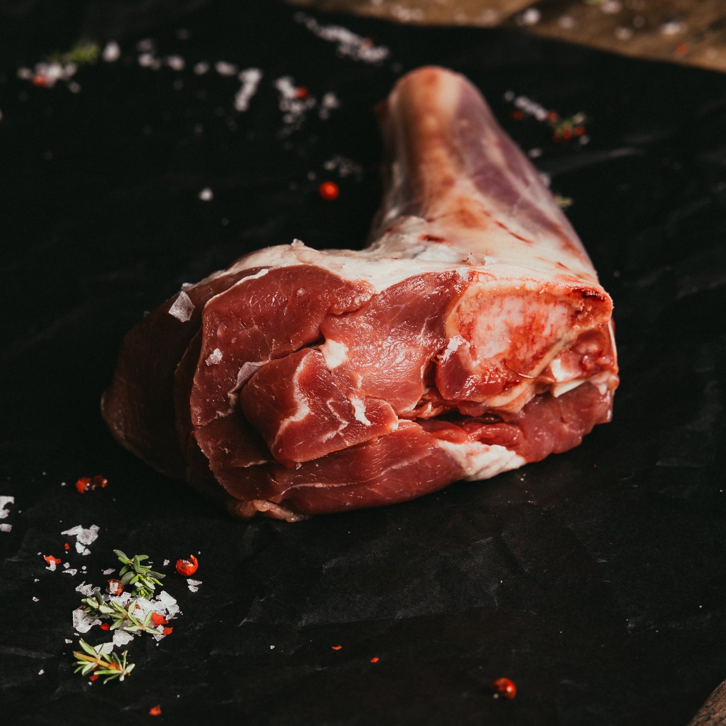 Regionale Bio Lammstelze in Premium Qualität (Halal)
