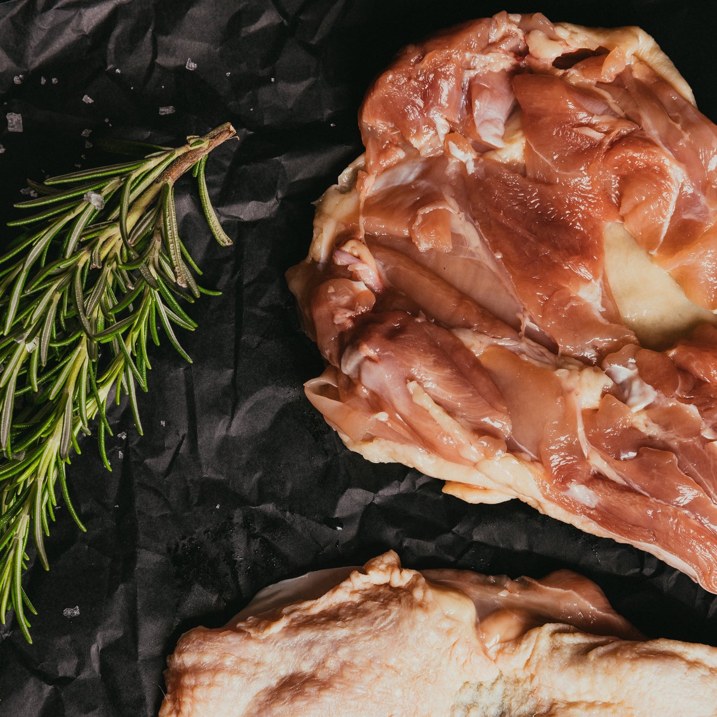 Regionale Bio ausgelöste Hühnerkeule in Premium Qualität (Halal)