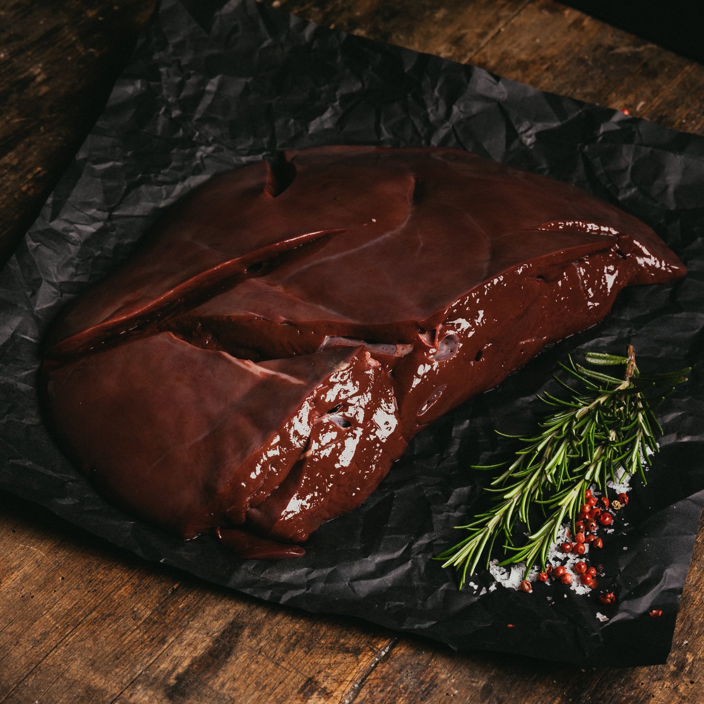 Organic beef liver