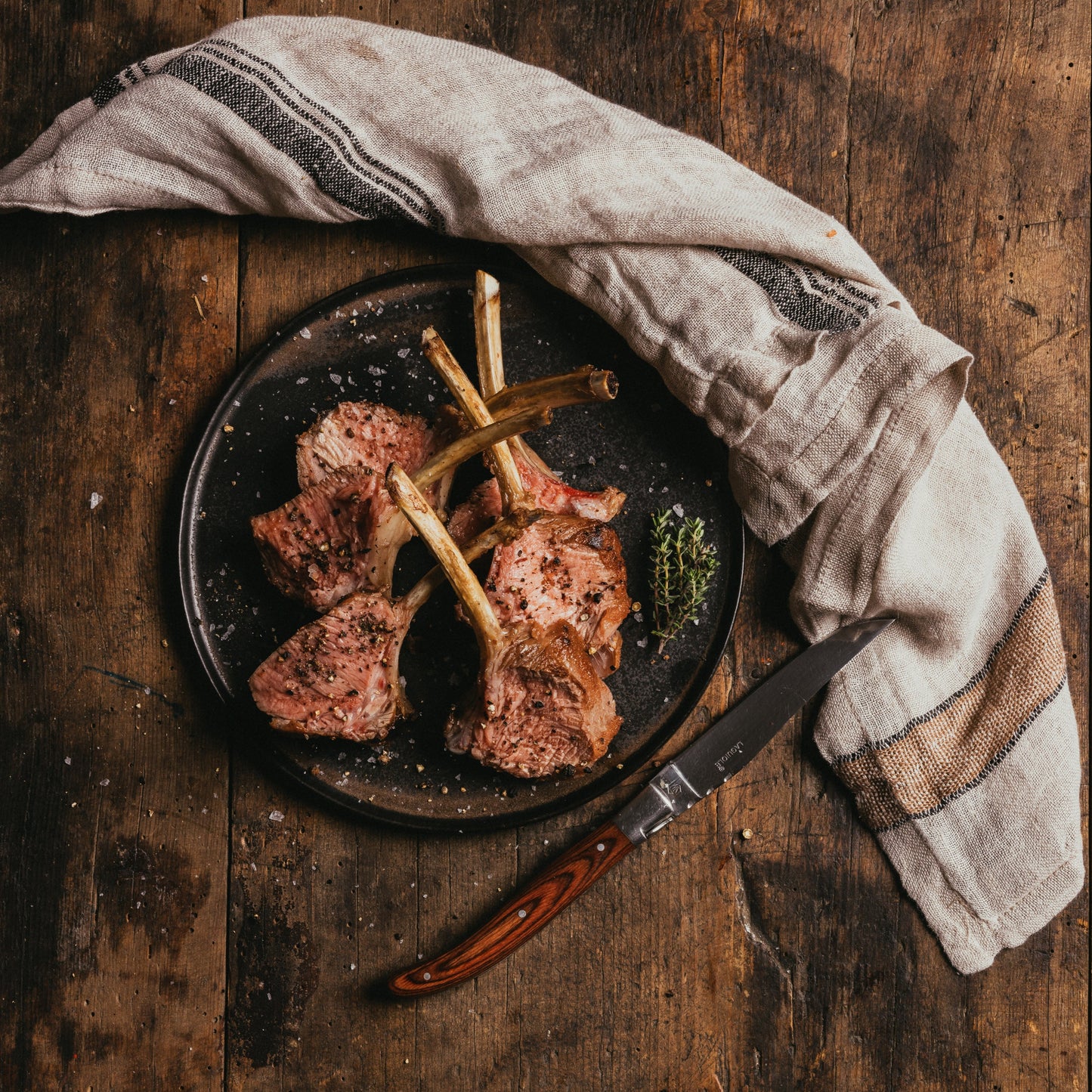 Gegrillte Bio Halal Koteletts